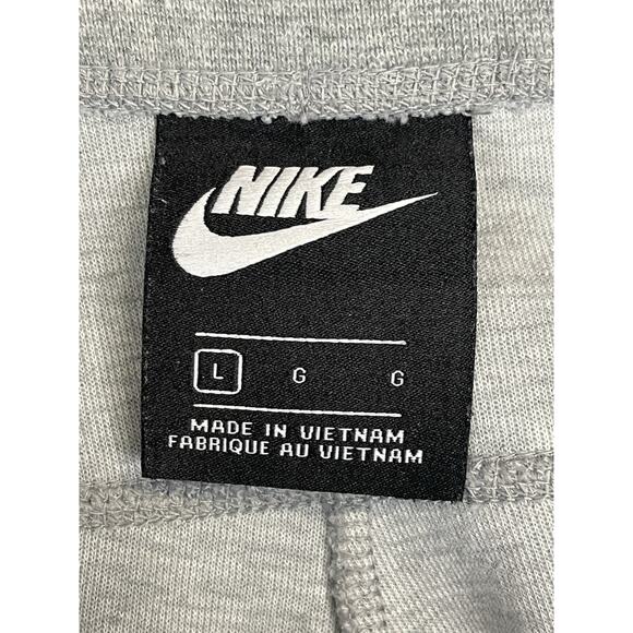 Nike Pants Womens L Gray Tech Fleece 3.0 Tapered Elastic Waist Jogger Sweatpants - Picture 3 of 13